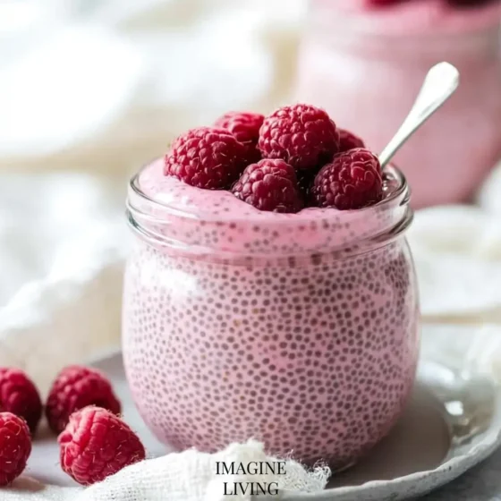 Raspberry Chia Pudding