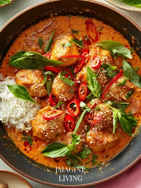 Thai Red Curry Chicken