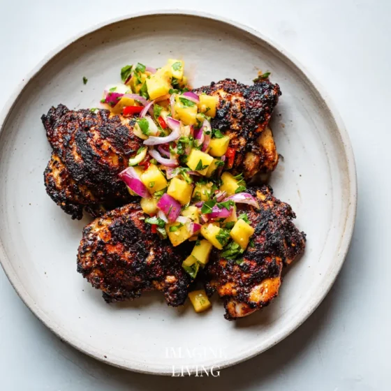 BBQ Grilled Jerk Chicken